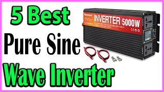 TOP 5 Best Pure Sine Wave Inverter Review 2024 [upl. by Nevarc]