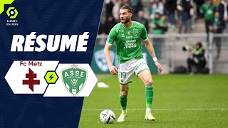 Metz  SaintÉtienne 22 Résumé Ligue 1 20232024 [upl. by Gilberta]