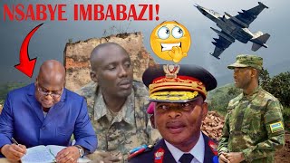 UMUGABA MUKURU WINGABO ZA CONGO NA BA Gen BAGEZE I KIGALI MU IBANGA🚨TSHISEKEDI ASABYE IMBABAZI😨OMG [upl. by Hanforrd]