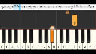 Bleach Ending 30  Aqua Timez  MASK  Melodica Pianika  Tutorial [upl. by Notgnirrac324]