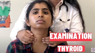 Clinical Examination of Thyroid Gland  OSCE Guide Clinical skills [upl. by Dombrowski722]