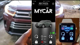 How to Start any Car from your smart phone and smart watch [upl. by Herold471]