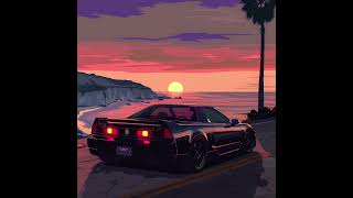 1991 Sunset Coastline  Retrosynth  Vaporwave  Coastal Drive Vibes [upl. by Derraj71]