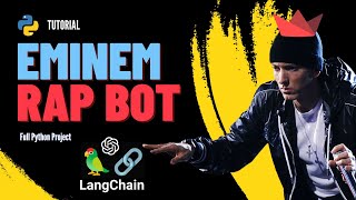 Build Eminem Bot App with LangChain Streamlit OpenAI  Full Python Project  Tutorial  AI ChatBot [upl. by Marou93]