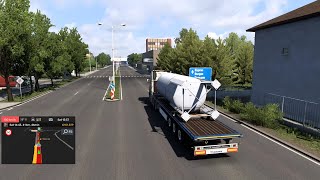 Reckless Delivery 331  11t Reserv Tank  Volvo FH16  Euro Truck Simulator 2 Gameplay  High Speed [upl. by Atnima]