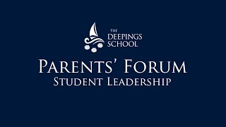 Parents Forum  Student Leadership [upl. by Kier931]