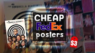 CHEAP FedEx Poster Tutorial [upl. by Zandt535]