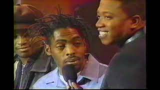 Coolio and the Actor TK Carter  the host of the week on Soul Train 1995 [upl. by Dora549]