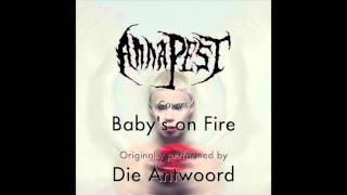 Die Antwoord  Baby’s on Fire Metal Cover by Anna Pest [upl. by Elttil]