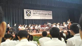 SAJC Concert Band  March Silver Lining In The Sky [upl. by Byrle]