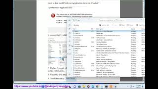 Fix SynTPEnhexe Application Error on Windows [upl. by Yedorb]