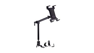 TAB801  Arkon Tablet Mount Bundle 22in HeavyDuty Aluminum Seat Rail [upl. by Eleirbag]