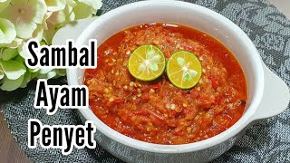 Indonesian Sambal Belacan Recipe  Sambel Terasi Tomat [upl. by Kelci]