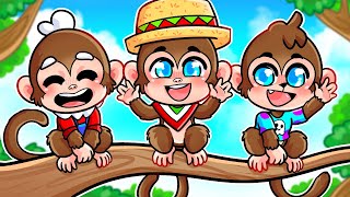 Nos convertimos en CHANGOS 🐵🍌 SILVIOGAMER en ULTIMATE MONKEY RACE 💛 [upl. by Nyrahtak882]