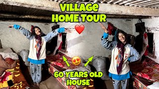 60SAAL PURANA GHAR😳  VILLAGE HOMETOUR🏔️ Gaav ki zindagi [upl. by Hyacinthie]