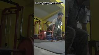 110 KG deadlift PR with 51 KG body weight 💪  shorts  deadlift [upl. by Eanom]