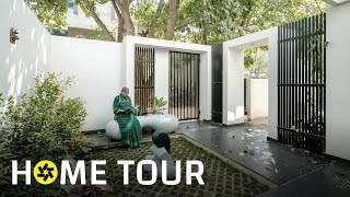 This 2400 sq ft Bangalore Home has Two Courtyards Home Tour [upl. by Vizza]