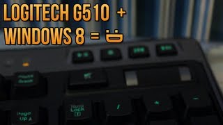 ► Logitech G510 Media Keys in WINDOWS 8 Tutorial [upl. by Norak554]