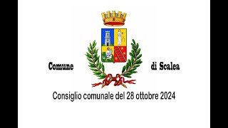 SCALEA CONSIGLIO COMUNALE DEL 28 OTTOBRE 2024 [upl. by Peck]