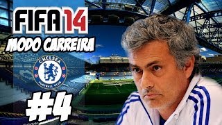 FIFA 14 Modo Carreira  Ep4 Estreia na Champions [upl. by Shriner891]