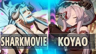 GBVSR🔥SharkMovie Ladiva Vs Koyao Narmaya BButterfly🔥 High Level Gameplay [upl. by Eekcaj]