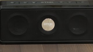 TDK Life On Record A33 Wireless Weatherproof speaker handson [upl. by Ahsitruc]