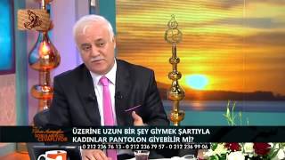 Üzerine uzun bir şey giymek şartıyla kadınlar pantolon giyebilir mi [upl. by Sucramd]