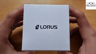 Unboxing 📦 Lorus quotSeikoquot Field Automatic Watch RL425BX9 [upl. by Leunad]