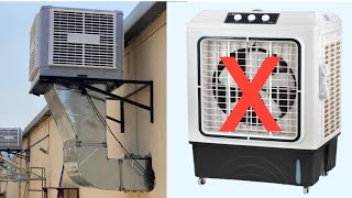 Evaporative Air Cooler vs Local Air Cooler Comparison [upl. by Zetta]