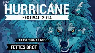 Fettes Brot  Emanuela LiveHurricane Festival 2014 [upl. by Latsyk]