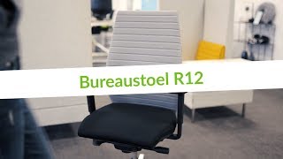 Bureaustoel Rovo R12  Mooi amp Comfortabel [upl. by Yenffad]