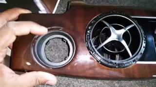 2015 mercedes glk 350 radio removal [upl. by Atiek]