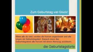 Geburtstagsfeier in Deutschland  Alles Gute zum Geburtstag [upl. by Bouchier]