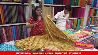 Latest Diwali New Arrivals  Trending  Textiles India Purasawalkam  Priya Shopping Vlogs [upl. by Hoeve]