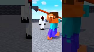 HELP Herobrine Throw SPEAR VS Entity VS Notch herobrine minecraft shorts entity [upl. by Saraiya]