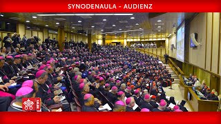 Papst Franziskus  Audienz 20190411 [upl. by Noami]