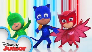 PJ Masks Music Videos  Compilation  PJ Masks  disneyjr [upl. by Assir]