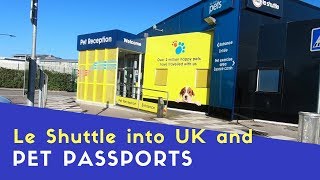 Back Into UK On Eurotunnel And Pet Passport Control  Euro Trip 2018 Pt20 [upl. by Ennairam]