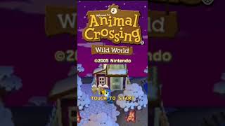 ANIMAL CROSSING WILD WORLD NINTENDO DS 👍 [upl. by Mariandi]