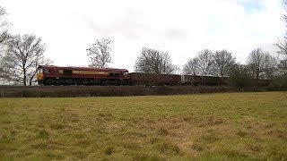 Southall  Brentford Town Branch stone trains 16022012 amp 24022012 [upl. by Raleigh666]