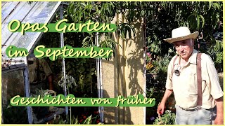 Opas Garten im September  Geschichten von früher [upl. by Nahn585]