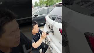 Car Back Panel Dent Repair [upl. by Enahsal]