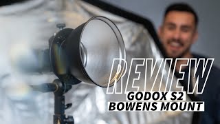 Review Godox S2 Bowens Mount Bracket  Bowens Mount for Speedlights [upl. by Aicelet719]