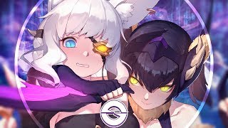 Nightcore  RISE  League of Legends  Lyrics [upl. by Anohsal]