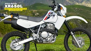 XR650L A Versatile Machine That Can Handle Various Driving Conditions  2023 Honda XR650L [upl. by Akinyt]