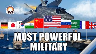 The Worlds Military Powers Ranked 2024 [upl. by Herwig851]