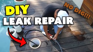 How to Repair Pipe Leaks Without Digging  DIY Guide [upl. by Nillok]