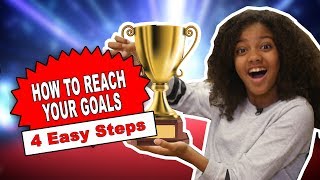 How To Set Goals 4 Easy Steps [upl. by Ordnaxela]