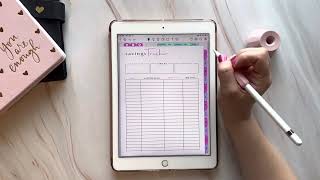 How To Write In Your Digital Planner Using The Noteshelf App [upl. by Netsrejk]