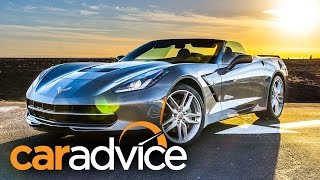 2015 Corvette Stingray Review  Drop top in the California Canyons [upl. by Elocan]